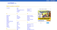 Desktop Screenshot of en.worldstat.info